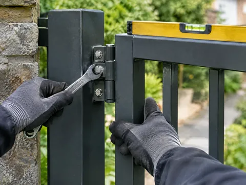 Gate repairs & servicing materials and installation detail